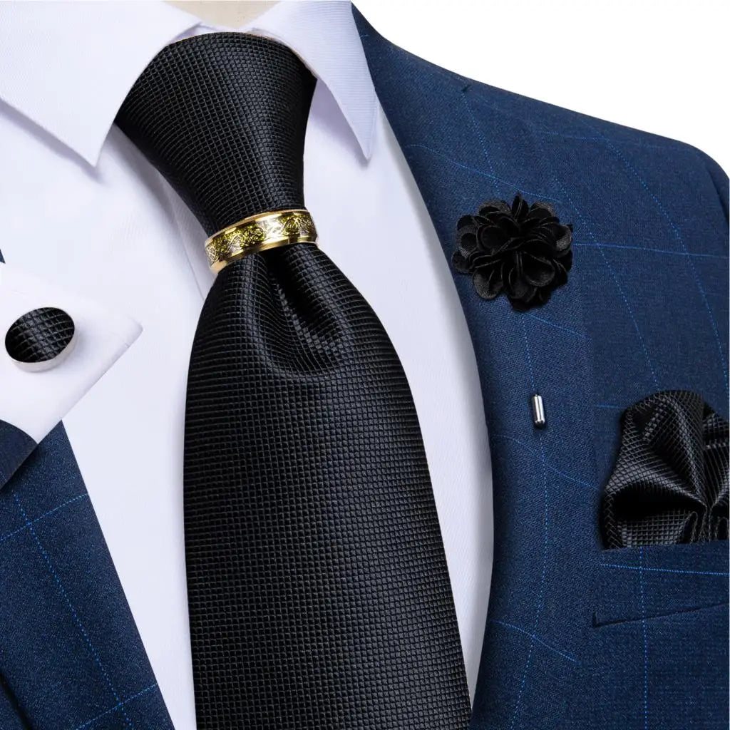Coffret cravate homme, pochette et boutons – CLEVI Paris