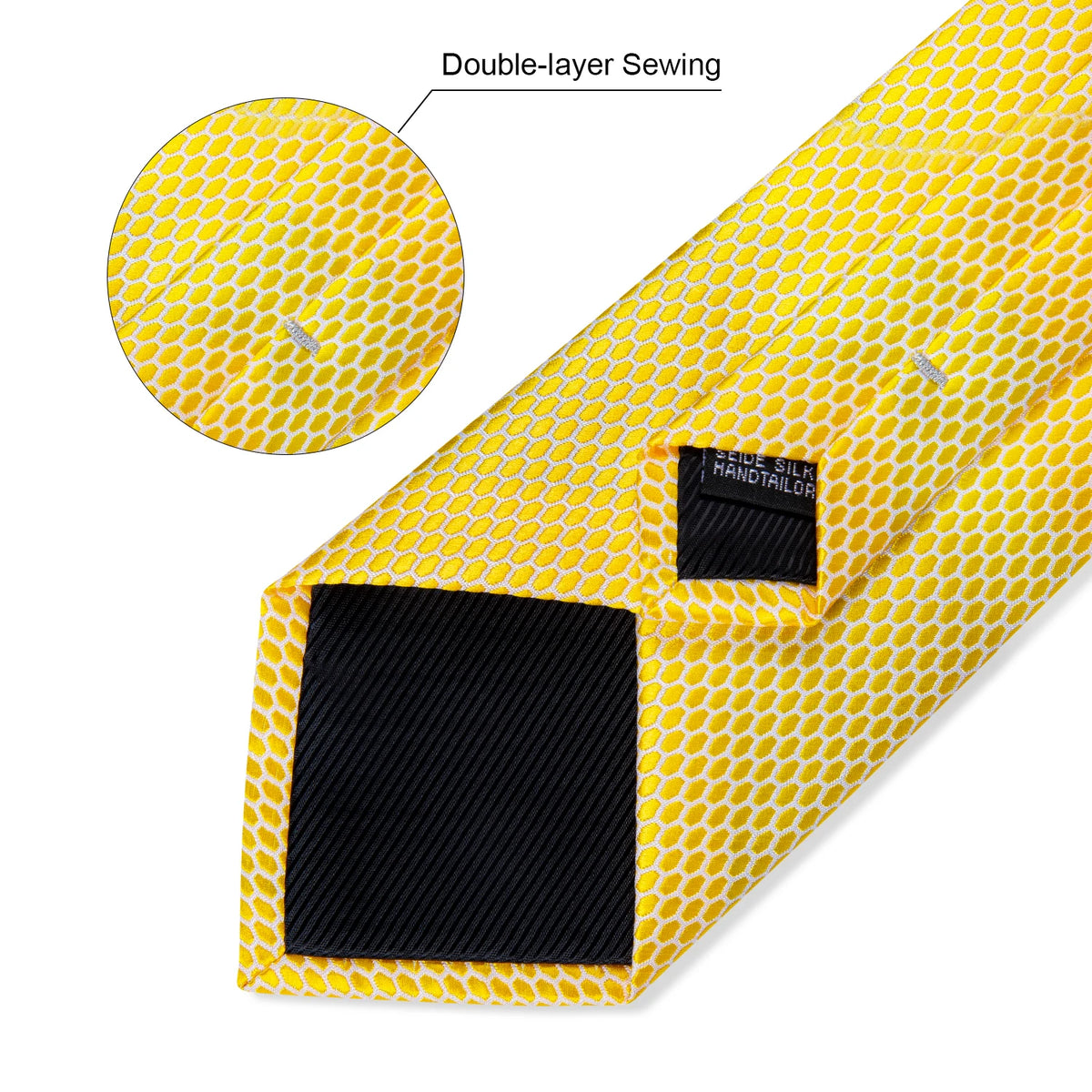 Ensemble cravate et pochette homme à carreaux – CLEVI Paris
