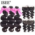 Bundles cheveux humains Body Wave avec frontal – CLEVI Paris