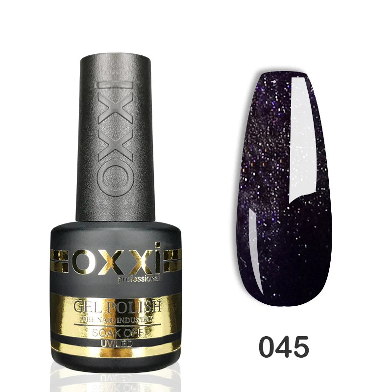 Vernis Gel Semi-Permanent OXXI 8ml – 60 Teintes UV/LED Longue Durée Nail Art Manucure – CLEVI Paris