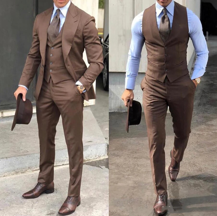 Costume homme 3 pièces pour mariage – CLEVI Paris