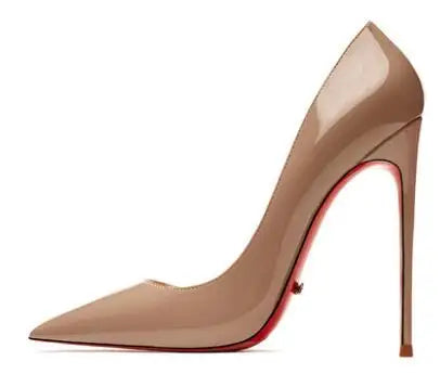 Escarpins Femme Talons Aiguilles Bout Pointu | Marron, Noir, Nude, Gris, Vert Jade – CLEVI Paris