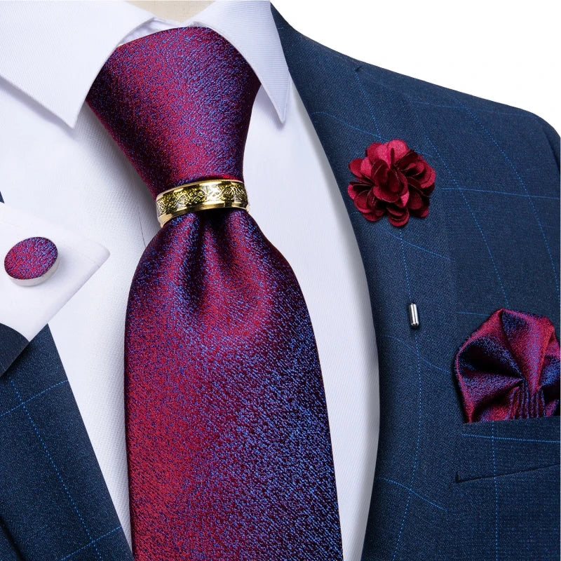 Coffret cravate homme, pochette et boutons – CLEVI Paris