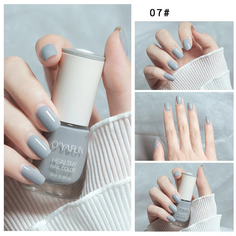 Vernis à Ongles Séchage Rapide Sans UV – Glitter, Matte & Paillettes 40 Couleurs – CLEVI Paris