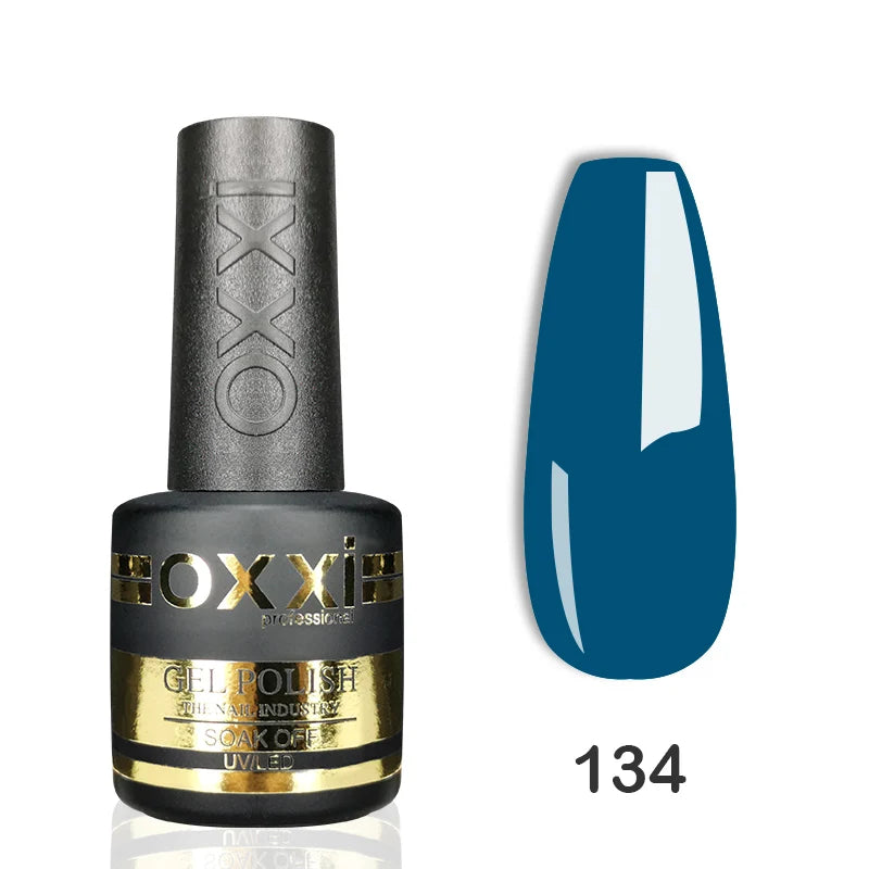 Vernis Gel Semi-Permanent OXXI 8ml – 60 Teintes UV/LED Longue Durée Nail Art Manucure – CLEVI Paris
