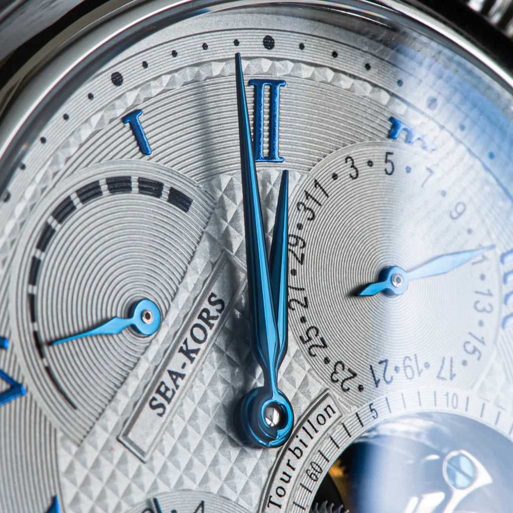 Montre Homme Tourbillon Phase de Lune Squelette Sugess Seakors ST8007 – CLEVI Paris
