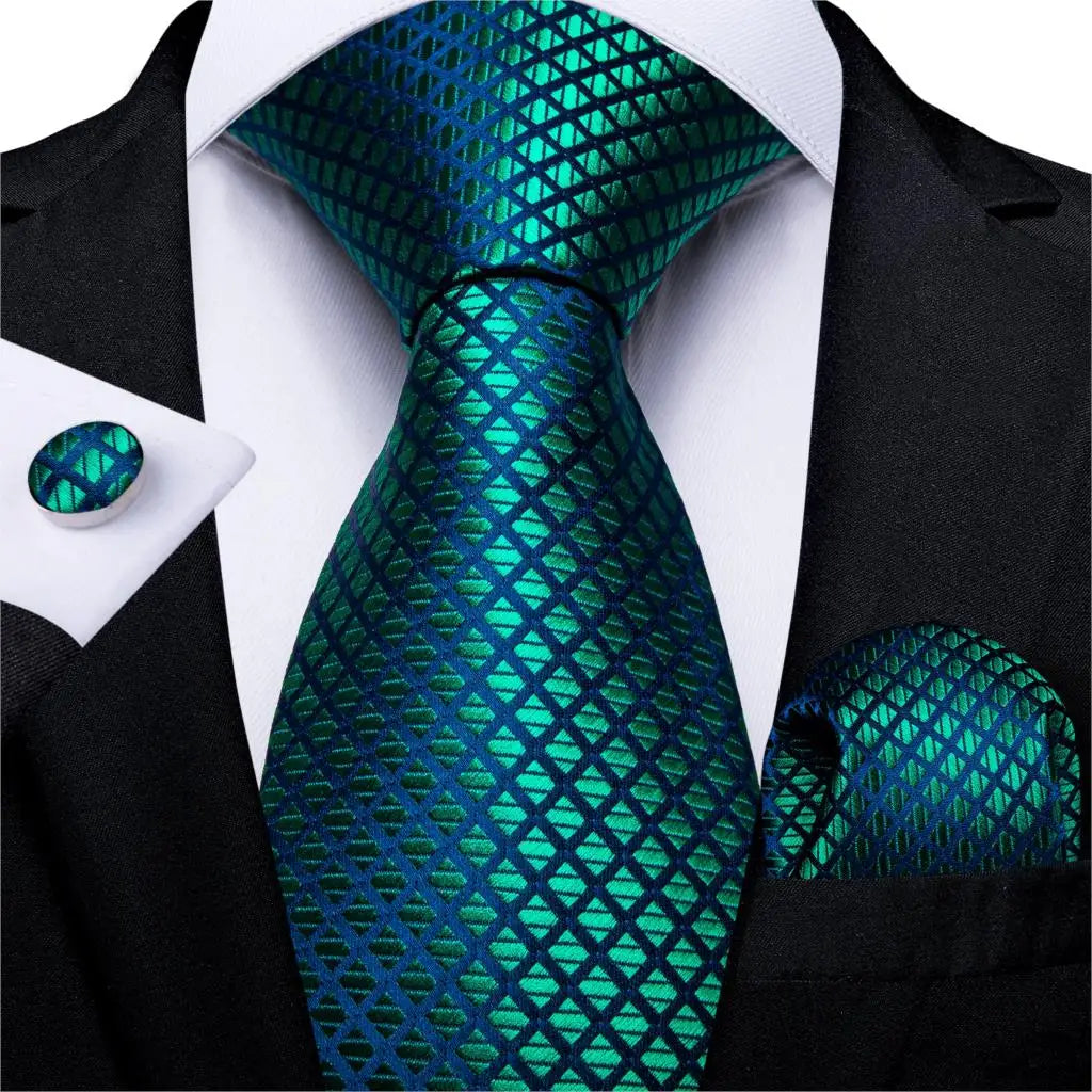 Coffret cravate homme paisley, pochette et boutons – CLEVI Paris