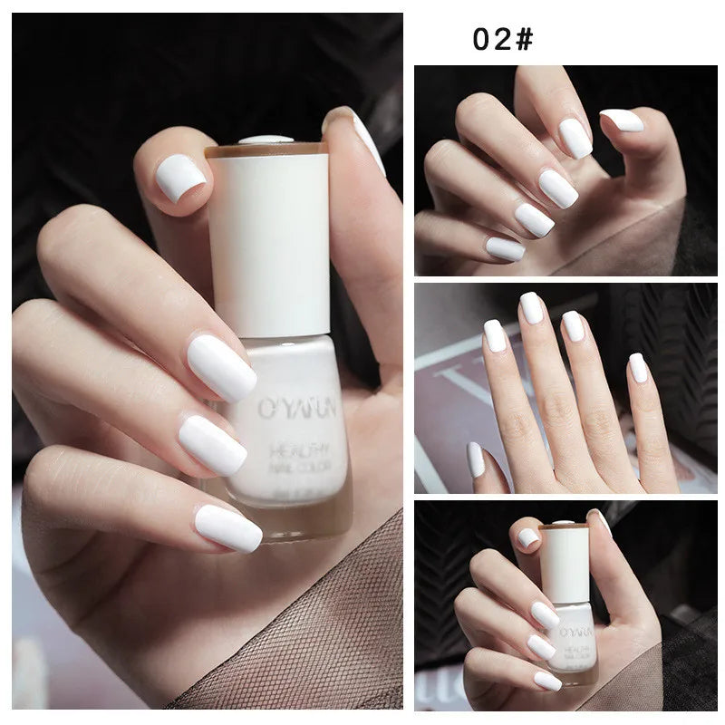 Vernis à Ongles Séchage Rapide Sans UV – Glitter, Matte & Paillettes 40 Couleurs – CLEVI Paris