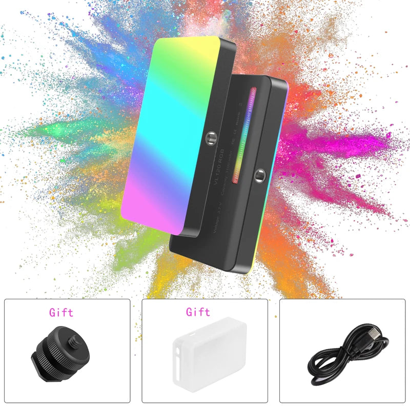 Lampe vidéo LED RGB Ulanzi VL120 – CLEVI Paris