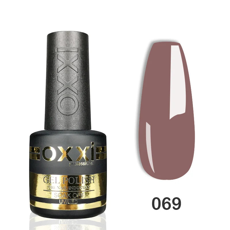 Vernis Gel Semi-Permanent OXXI 8ml – 60 Teintes UV/LED Longue Durée Nail Art Manucure – CLEVI Paris