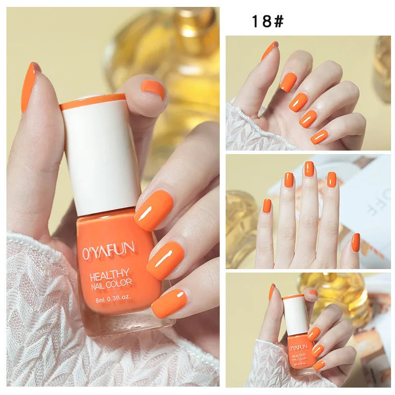 Vernis à Ongles Séchage Rapide Sans UV – Glitter, Matte & Paillettes 40 Couleurs – CLEVI Paris