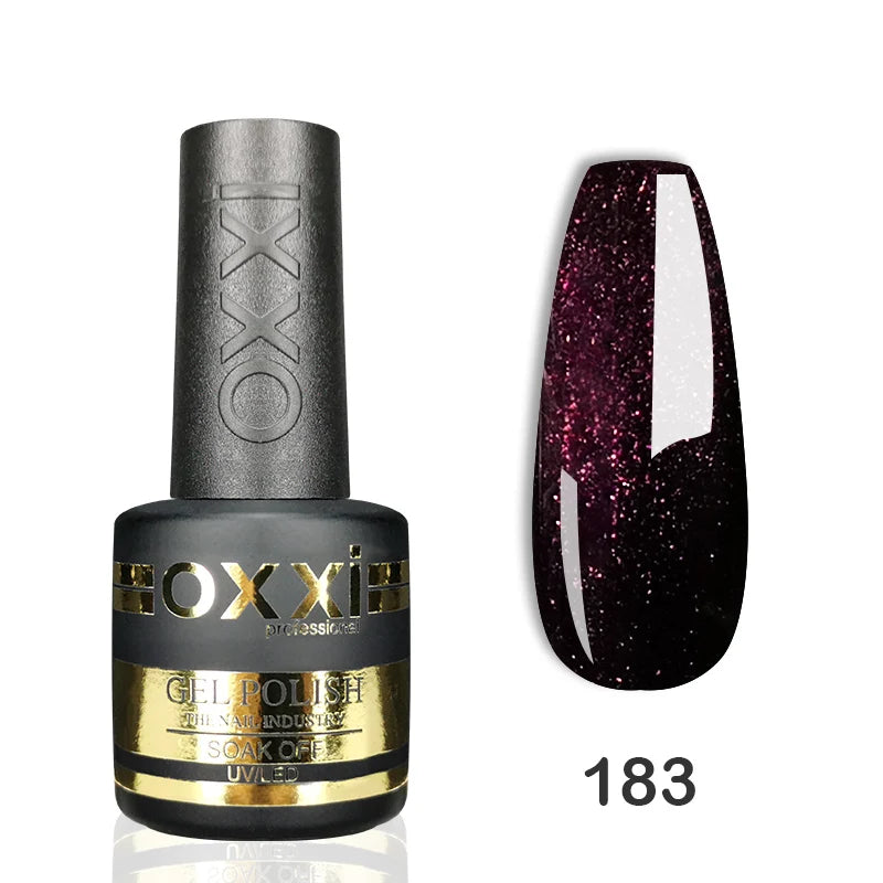 Vernis Gel Semi-Permanent OXXI 8ml – 60 Teintes UV/LED Longue Durée Nail Art Manucure – CLEVI Paris