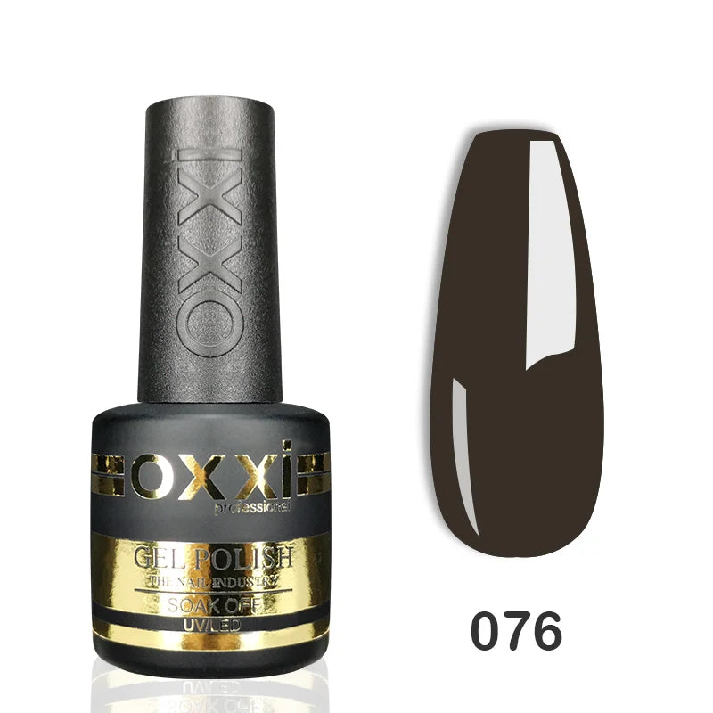 Vernis Gel Semi-Permanent OXXI 8ml – 60 Teintes UV/LED Longue Durée Nail Art Manucure – CLEVI Paris