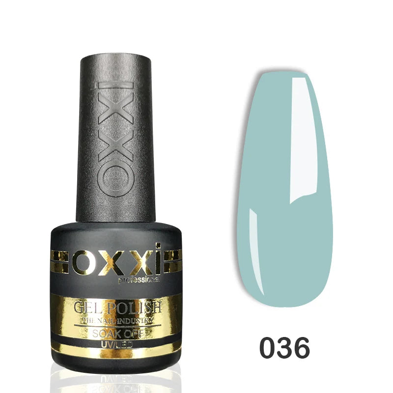 Vernis Gel Semi-Permanent OXXI 8ml – 60 Teintes UV/LED Longue Durée Nail Art Manucure – CLEVI Paris