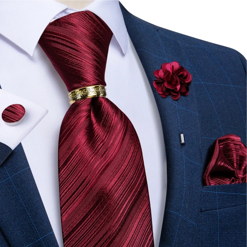 Coffret cravate homme, pochette et boutons – CLEVI Paris