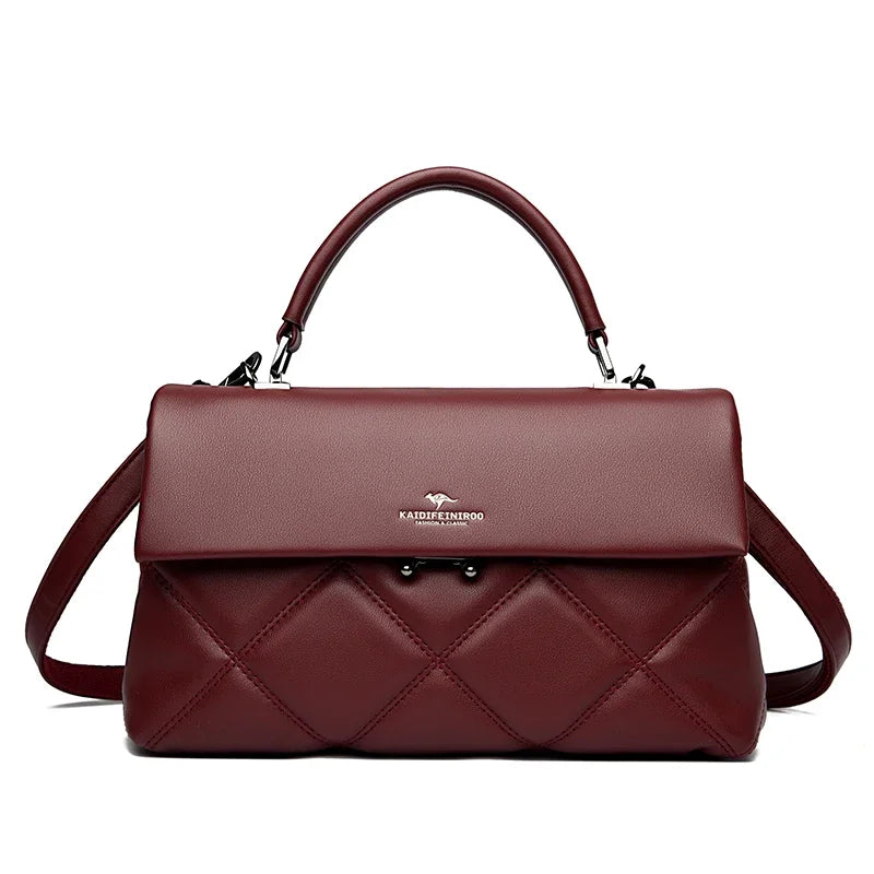 Sac à bandoulière femme souple en PU – CLEVI Paris