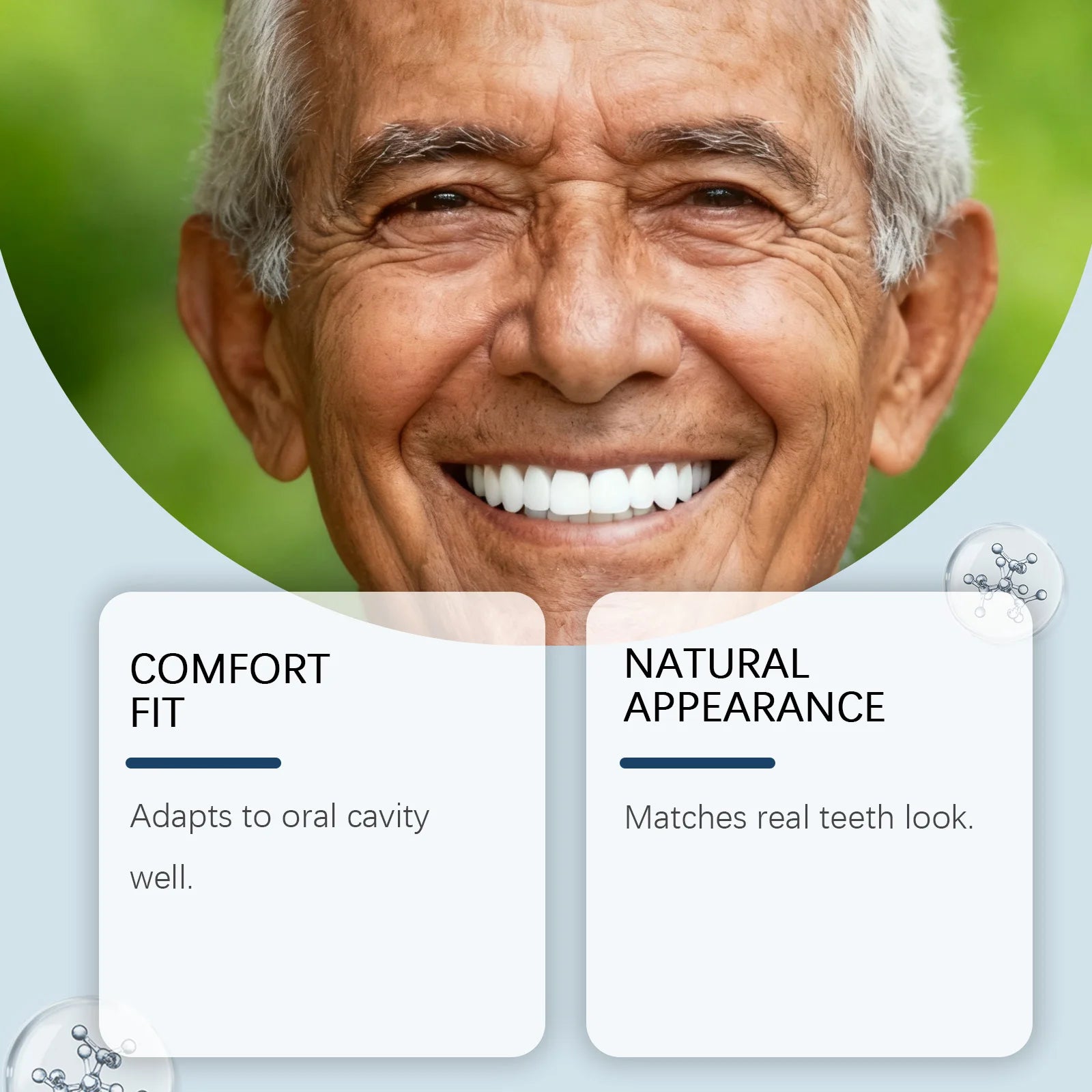 Kit Prothèse Dentaire Silicone Ajustable | Sourire Naturel & Confort | Homme & Femme – CLEVI Paris