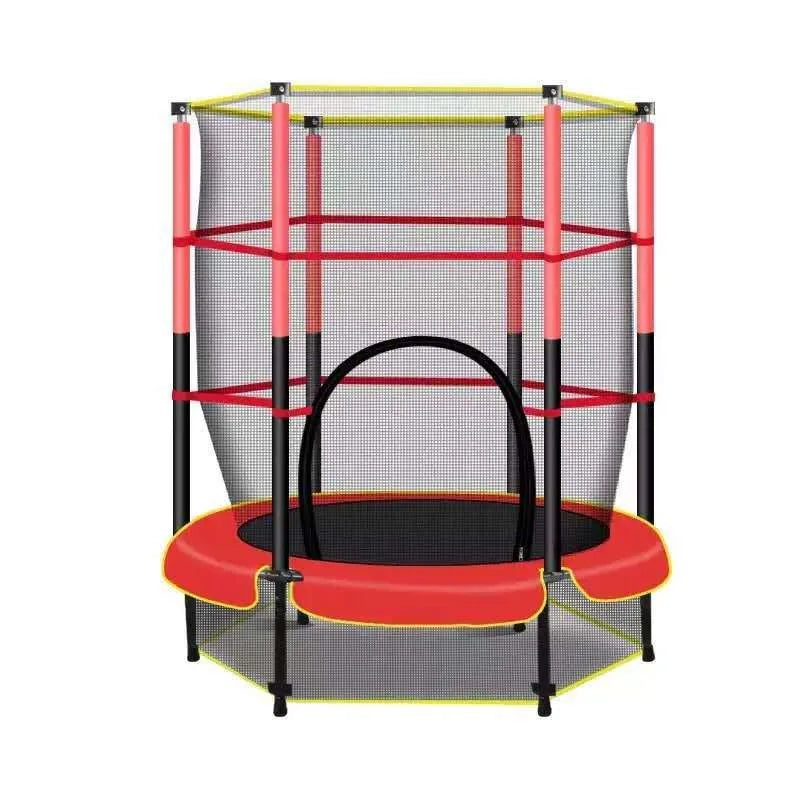 Trampoline d’intérieur enfant avec filet – CLEVI Paris
