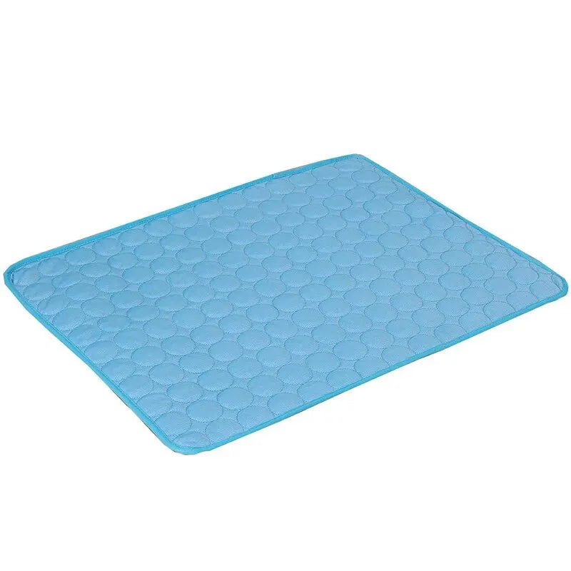 Tapis Rafraîchissant Été Chien Chat Soie Glacée Lavable 40x30 & 50x40cm – CLEVI Paris