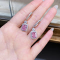 Boucles d'Oreilles Clous Diamant PT950 Ice Flower – CLEVI Paris