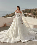 Robe de mariée princesse en tulle et dentelle – CLEVI Paris
