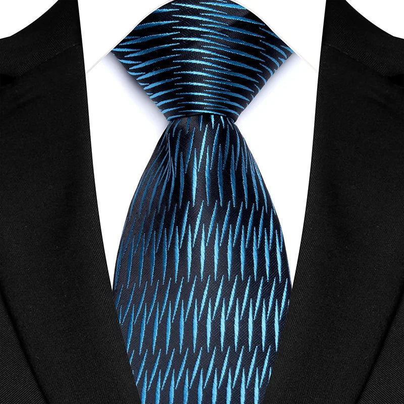 Cravate homme motif paisley 145 cm – CLEVI Paris