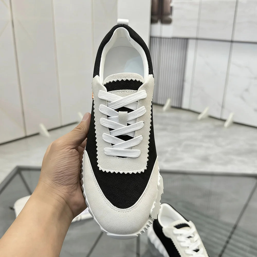 Sneakers Femme Canvas Légères Respirantes Casual Printemps Automne – CLEVI Paris