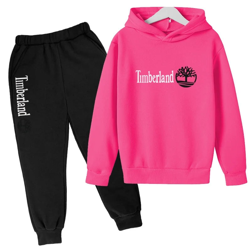 Ensemble enfant sweat à capuche et pantalon – CLEVI Paris