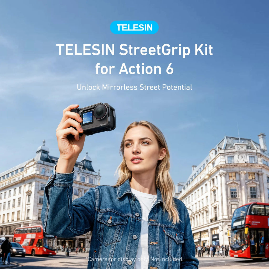 Kit TELESIN StreetGrip pour Action 6 – CLEVI Paris