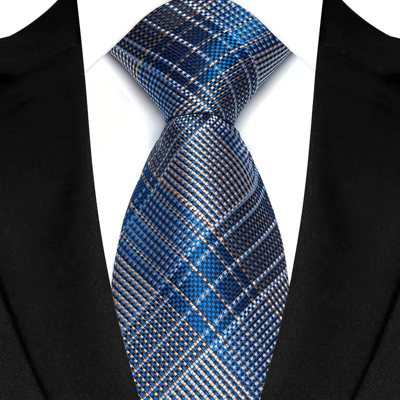 Cravate homme motif paisley 145 cm – CLEVI Paris