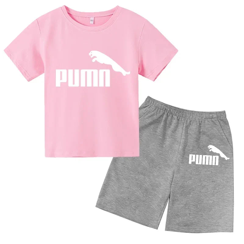 Tenue enfant décontractée à manches courtes – CLEVI Paris