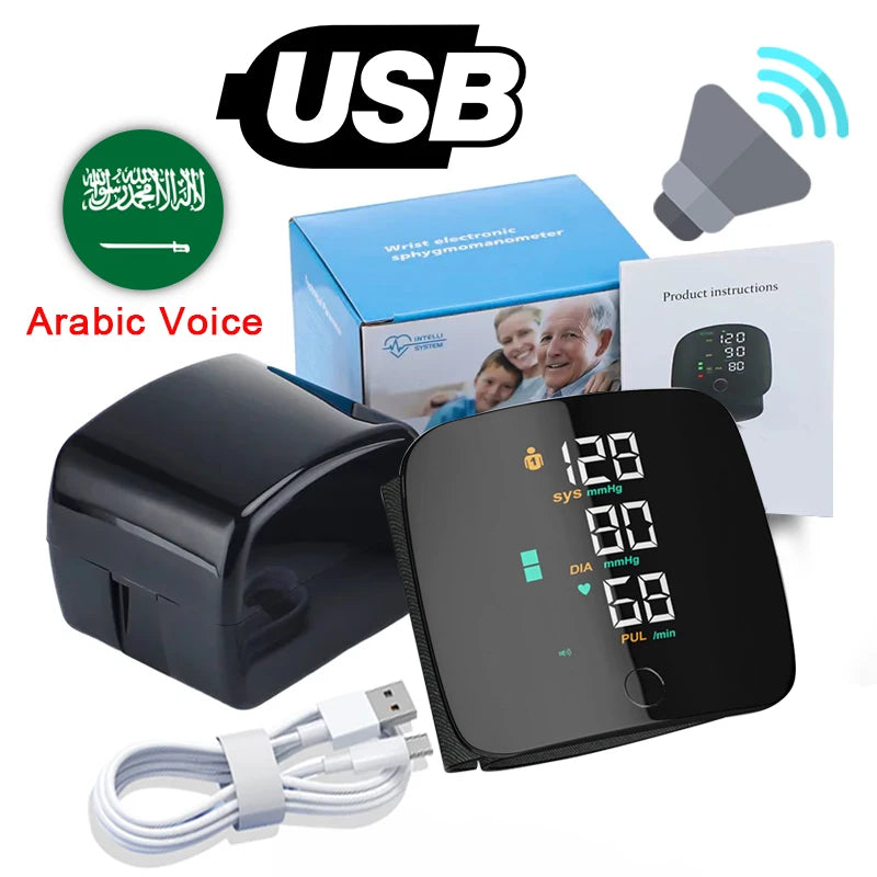 Tensiomètre Bras Tactile LED Vocal Multilingue – CLEVI Paris