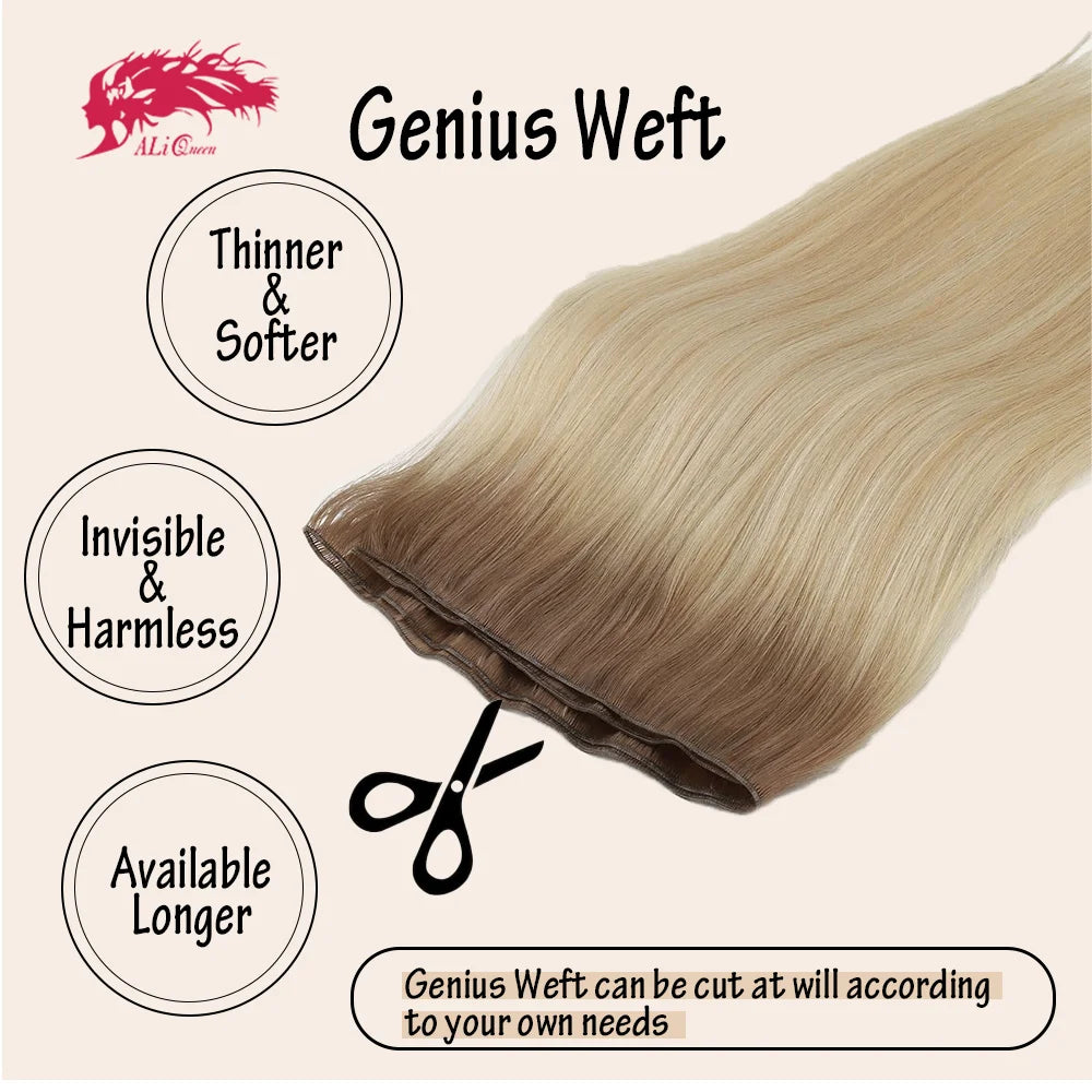 Tissage Brésilien Straight Genius Weft Virgin Hair 100g – CLEVI Paris
