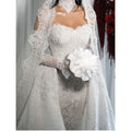Robe de mariée sirène en dentelle romantique – CLEVI Paris