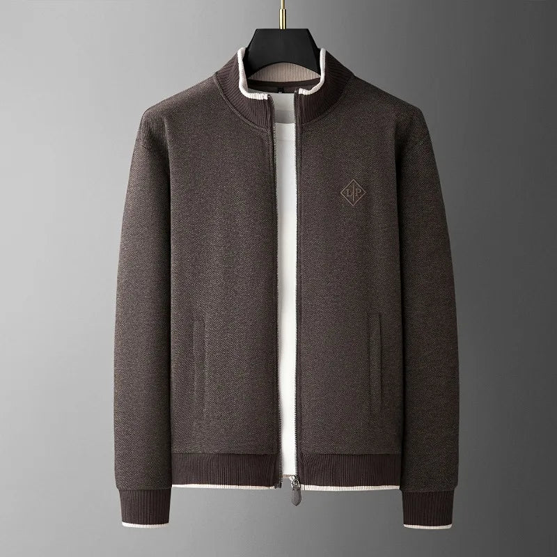 Ensemble homme Minglu en maille à col montant – CLEVI Paris