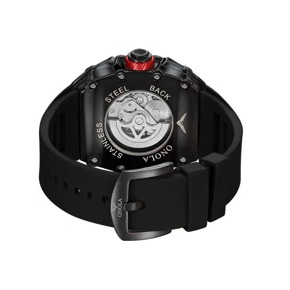 Montre Mécanique Tonneau Chiffres Romains ONOLA Homme – CLEVI Paris