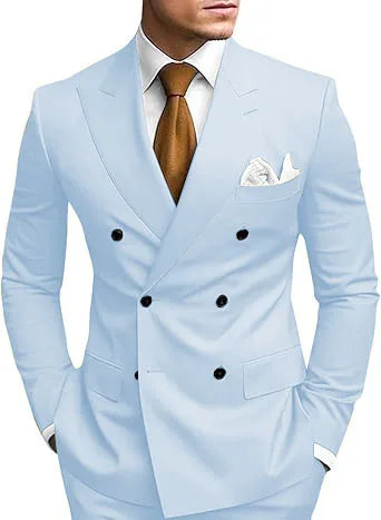 Costume homme 2 pièces, double boutonnage – CLEVI Paris
