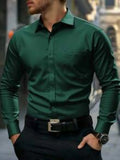 Chemise homme unie élégante – CLEVI Paris