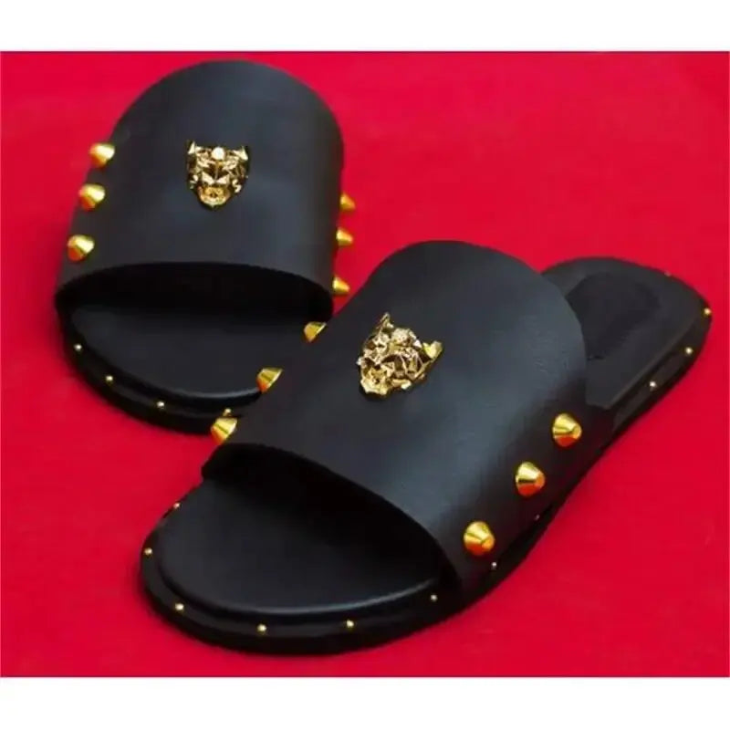 Sandales Unisexe Cuir PU Style Britannique Plage Été – CLEVI Paris
