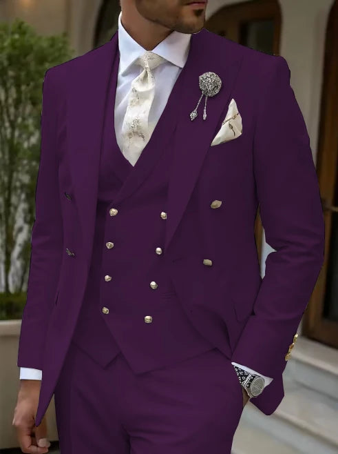 Costume homme 3 pièces élégant – CLEVI Paris