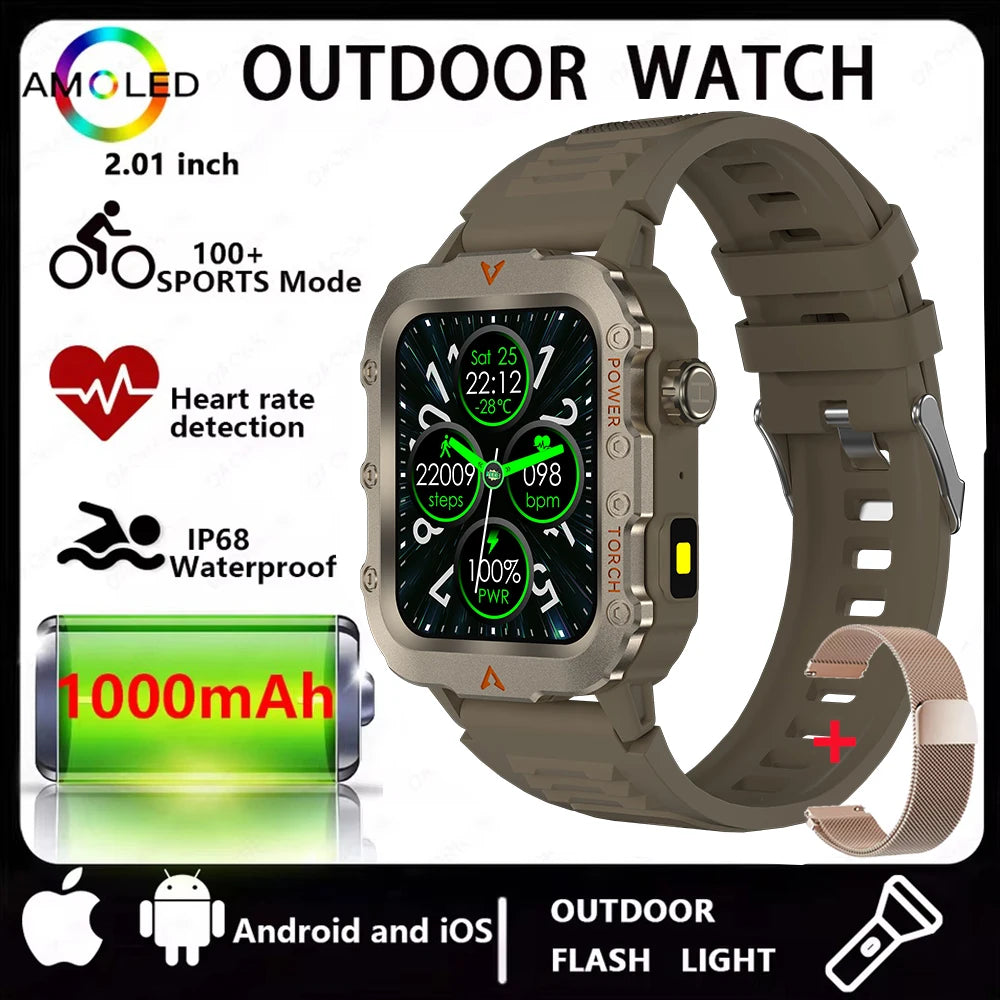 Montre Ola Esporte Bluetooth et lampe LED – CLEVI Paris