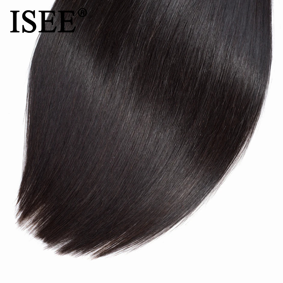 Extensions Cheveux Humains Straight Brésiliennes Remy Hair 9A 1/3/4 Mèches Double Weft – CLEVI Paris