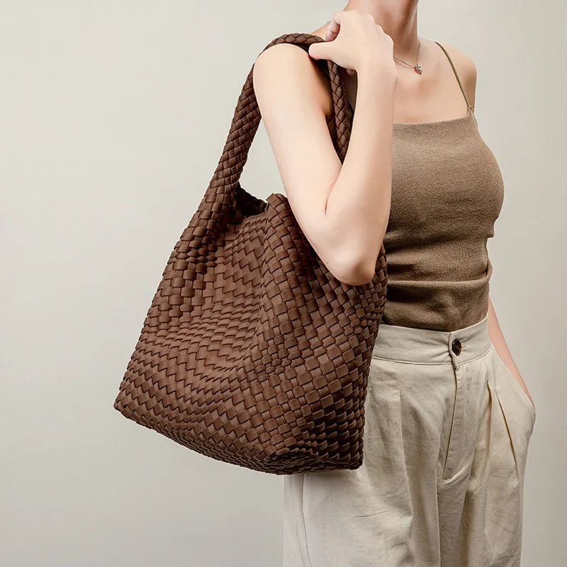 Sac fourre-tout femme en néoprène – CLEVI Paris
