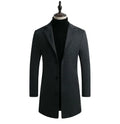 Manteau long boutonné homme – CLEVI Paris
