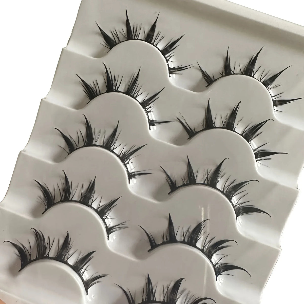Faux cils style manga, lot de 5 paires – CLEVI Paris