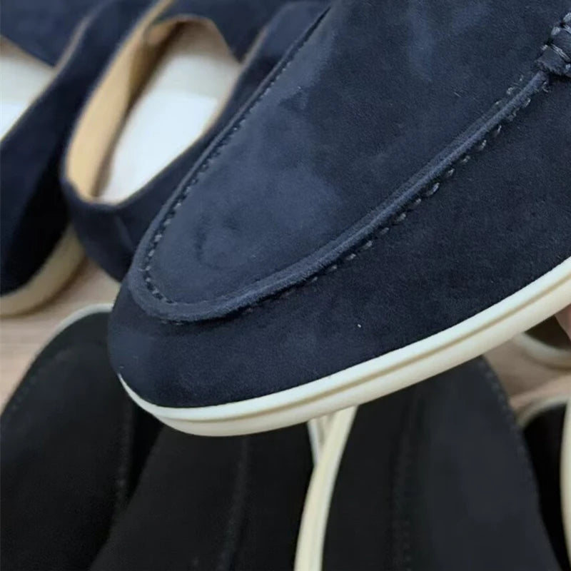 Mocassins Daim Suède Homme Multicolore – CLEVI Paris
