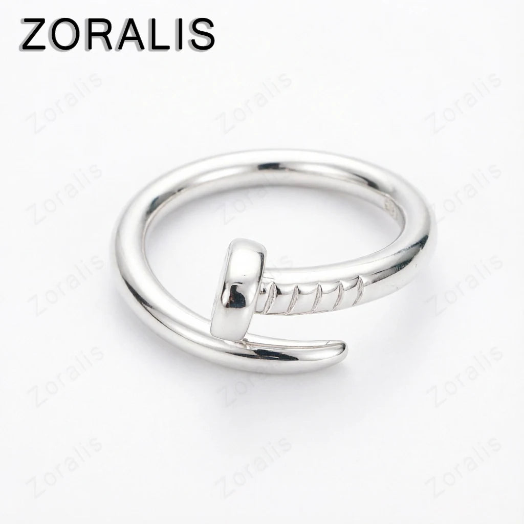 Bague Ajustable Géométrique Dorée ou Argentée – CLEVI Paris