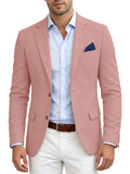 Blazer homme en lin mélangé, 2 boutons – CLEVI Paris