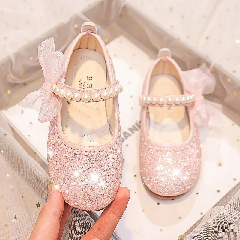 Mocassins enfant brillants de cérémonie – CLEVI Paris