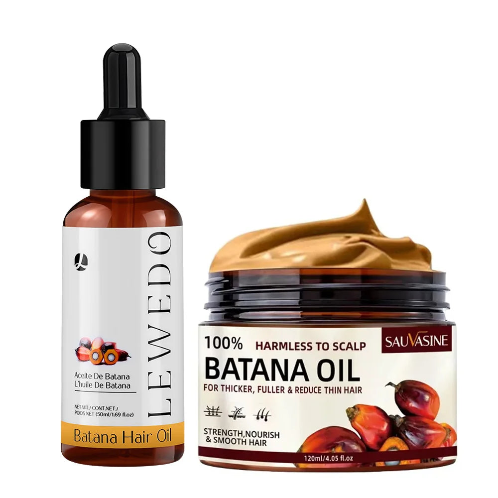 Soins au batana Hailicare, huile et après-shampoing – CLEVI Paris